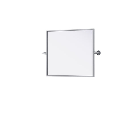 Elegant Lighting Amoura Metal Frame Mirror 20 Inch W x 24 Inch H in Silver Model: MR6H2024SIL