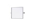 Elegant Lighting Amoura Metal Frame Mirror 20 Inch W x 24 Inch H in Silver Model: MR6H2024SIL
