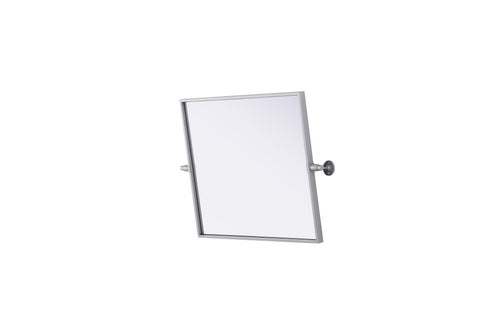 Elegant Lighting Amoura Metal Frame Mirror 20 Inch W x 24 Inch H in Silver Model: MR6H2024SIL