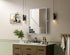 Elegant Lighting Amoura Metal Frame Mirror 20 Inch W x 24 Inch H in Silver Model: MR6H2024SIL