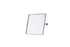 Elegant Lighting Amoura Metal Frame Mirror 20 Inch W x 24 Inch H in Silver Model: MR6H2024SIL