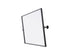 Elegant Lighting Amoura Metal Frame Mirror 24 Inch W x 30 Inch H in Black Model: MR6H2430BLK