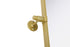 Elegant Lighting Amoura Metal Frame Mirror 24 Inch W x 30 Inch H in Brass Model: MR6H2430BRA