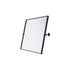 Elegant Lighting Amoura Metal Frame Mirror 24 Inch W x 32 Inch H in Black Model: MR6H2432BLK