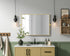 Elegant Lighting Amoura Metal Frame Mirror 24 Inch W x 32 Inch H in Brass Model: MR6H2432BRA
