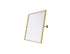 Elegant Lighting Amoura Metal Frame Mirror 24 Inch W x 32 Inch H in Brass Model: MR6H2432BRA