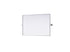 Elegant Lighting Amoura Metal Frame Mirror 24 Inch W x 36 Inch H in Silver Model: MR6H2436SIL