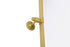 Elegant Lighting Amoura Metal Frame Mirror 27 Inch W x 30 Inch H in Brass Model: MR6H2730BRA