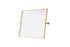 Elegant Lighting Amoura Metal Frame Mirror 27 Inch W x 36 Inch H in Brass Model: MR6H2736BRA