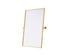 Elegant Lighting Amoura Metal Frame Mirror 27 Inch W x 36 Inch H in Brass Model: MR6H2736BRA