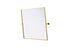 Elegant Lighting Amoura Metal Frame Mirror 30 Inch W x 36 Inch H in Brass Model: MR6H3036BRA