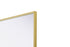 Elegant Lighting Amoura Metal Frame Mirror 30 Inch W x 36 Inch H in Brass Model: MR6H3036BRA