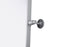 Elegant Lighting Amoura Metal Frame Mirror 30 Inch W x 36 Inch H in Silver Model: MR6H3036SIL