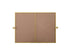 Elegant Lighting Amoura Metal Frame Mirror 40 Inch W x 30 Inch H in Brass Model: MR6H4030BRA