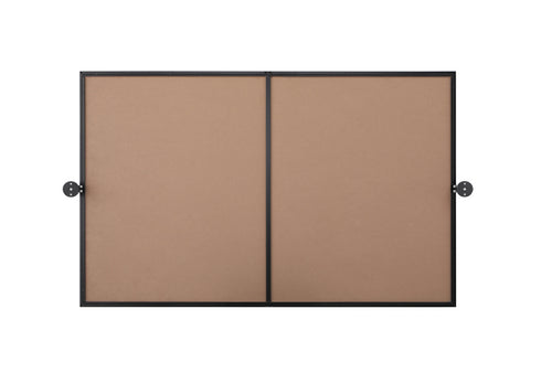 Elegant Lighting Amoura Metal Frame Mirror 48 Inch W x 30 Inch H in Black Model: MR6H4830BLK