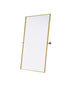 Elegant Lighting Amoura Metal Frame Mirror 48 Inch W x 30 Inch H in Brass Model: MR6H4830BRA