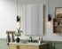 Elegant Lighting Amoura Metal Frame Mirror 48 Inch W x 30 Inch H in Brass Model: MR6H4830BRA