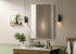 Elegant Lighting Amoura Metal Frame Mirror 48 Inch W x 30 Inch H in Silver Model: MR6H4830SIL