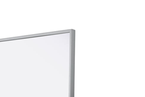 Elegant Lighting Amoura Metal Frame Mirror 48 Inch W x 30 Inch H in Silver Model: MR6H4830SIL