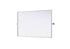 Elegant Lighting Amoura Metal Frame Mirror 48 Inch W x 30 Inch H in Silver Model: MR6H4830SIL