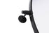 Elegant Lighting Amoura Metal Frame Round Mirror D24 Inch in Black Model: MR6G24BLK