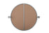 Elegant Lighting Amoura Metal Frame Round Mirror D24 Inch in Silver Model: MR6G24SIL