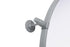 Elegant Lighting Amoura Metal Frame Round Mirror D30 Inch in Silver Model: MR6G30SIL