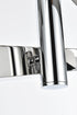 Elegant Lighting Ari 12 Light Pendant L48 Inch H36 Inch L12 Chrome in Chrome and Clear Finish Model: 2085L6C
