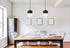 Elegant Lighting Ashwell 1 Light Black Pendant With Clear Glass in Black and Clear Finish Model: LD2241BK