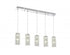 Elegant Lighting Aston 40 inch LED Pendant in Chrome Model: 3680D5C