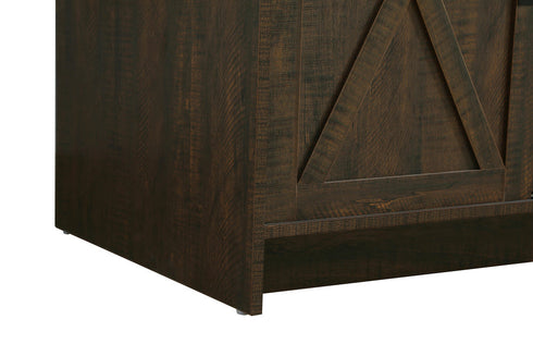 Elegant Lighting Austin Vanity Cabinet 1Dr 2Dw 30 Inch x34 Inch x22 Inch in Expresso Model: VF90530EX