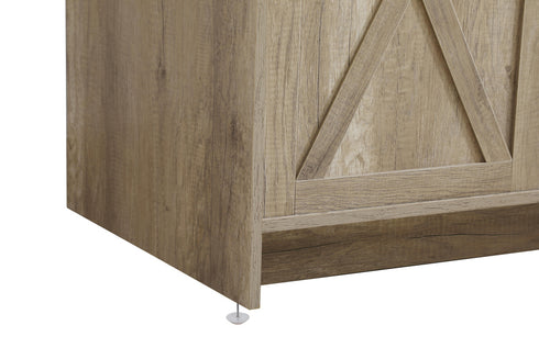 Elegant Lighting Austin Vanity Cabinet 1Dr 2Dw 30 Inch x34 Inch x22 Inch in Natural Oak Model: VF90530NT