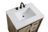 Elegant Lighting Austin Vanity Cabinet 1Dr 2Dw 30 Inch x34 Inch x22 Inch in Natural Oak Model: VF90530NT