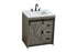 Elegant Lighting Austin Vanity Cabinet 1Dr 2Dw 30 Inch x34 Inch x22 Inch in Rustic Grey Model: VF90530RG