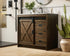 Elegant Lighting Austin Vanity Cabinet 1Dr 2Dw 36 Inch x34 Inch x22 Inch in Expresso Model: VF90536EX