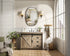 Elegant Lighting Austin Vanity Cabinet 1Dr 2Dw 42 Inch x34 Inch x22 Inch in Natural Oak Model: VF90542NT