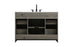 Elegant Lighting Austin Vanity Cabinet 1Dr 4Dw 48 Inch x34 Inch x22 Inch in Rustic Grey Model: VF90548RG