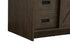 Elegant Lighting Austin Vanity Cabinet 1Dr 4Dw 60 Inch x34 Inch x22 Inch in Expresso Model: VF90560EX