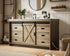 Elegant Lighting Austin Vanity Cabinet 1Dr 4Dw 60 Inch x34 Inch x22 Inch in Natural Oak Model: VF90560NT