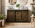 Elegant Lighting Austin Vanity Cabinet 2Dr 2Dw 54 Inch x34 Inch x22 Inch in Expresso Model: VF90554DEX