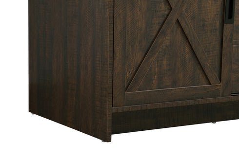 Elegant Lighting Austin Vanity Cabinet 2Dr 2Dw 60 Inch x34 Inch x22 Inch in Expresso Model: VF90560DEX