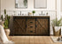 Elegant Lighting Austin Vanity Cabinet 2Dr 2Dw 60 Inch x34 Inch x22 Inch in Expresso Model: VF90560DEX
