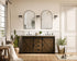 Elegant Lighting Austin Vanity Cabinet 2Dr 2Dw 60 Inch x34 Inch x22 Inch in Expresso Model: VF90560DEX