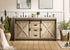 Elegant Lighting Austin Vanity Cabinet 2Dr 2Dw 60 Inch x34 Inch x22 Inch in Natural Oak Model: VF90560DNT