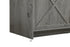 Elegant Lighting Austin Vanity Cabinet 2Dr 2Dw 72 Inch x34 Inch x22 Inch in Rustic Grey Model: VF90572DRG