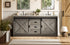 Elegant Lighting Austin Vanity Cabinet 2Dr 2Dw 72 Inch x34 Inch x22 Inch in Rustic Grey Model: VF90572DRG