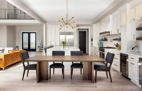Elegant Lighting Axel 10 Lights in Brass Pendant Model: LD8019D28BR