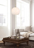 Elegant Lighting Baxter 14 inch Pendant Frosted White Shade in Satin Gold in Satin Gold and Frosted White Finish Model: LD2217SG