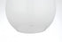 Elegant Lighting Baxter 8 inch Pendant Frosted White Shade in Satin Gold in Satin Gold and Frosted White Finish Model: LD2207SG