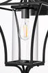 Elegant Lighting Belgrade 1 Light Wall sconce W12 Inch E13 Inch H21 Inch L1 in Black (1Box) Model: OD311W21BK